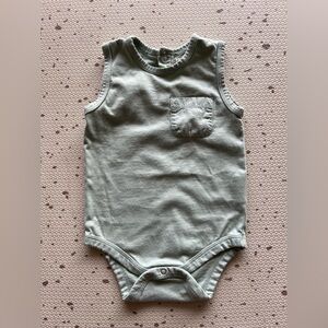 Pehr Tank One-Piece in Sea 6-12m